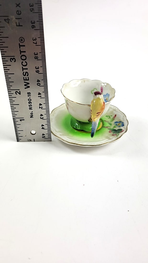 Vintage Knotts Berry Farm & Ghost Town Mini Teacup & Saucer - 5