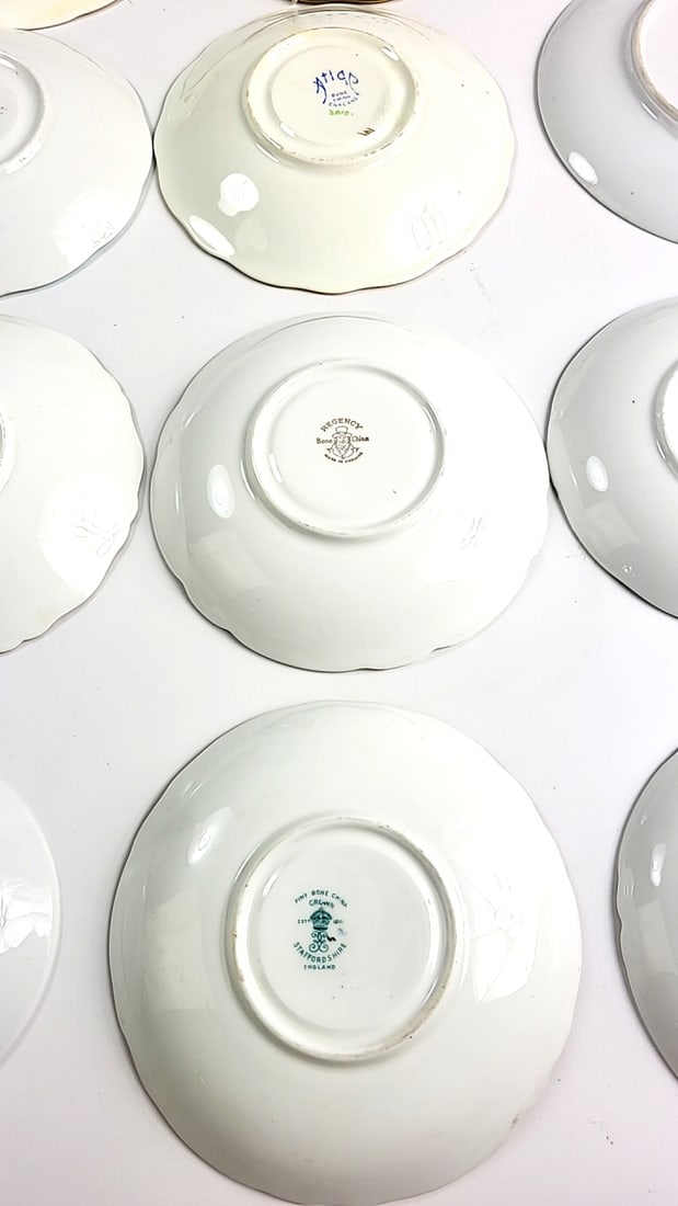 Bone China Lot - Mostly From England - Regency Roslyn Aynsley Etc SEE PICS - 14