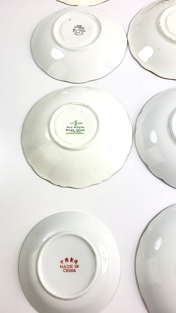 Bone China Lot - Mostly From England - Regency Roslyn Aynsley Etc SEE PICS - 15