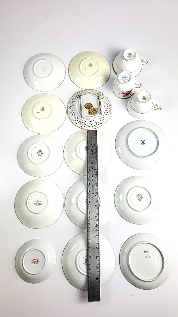 Bone China Lot - Mostly From England - Regency Roslyn Aynsley Etc SEE PICS - 18