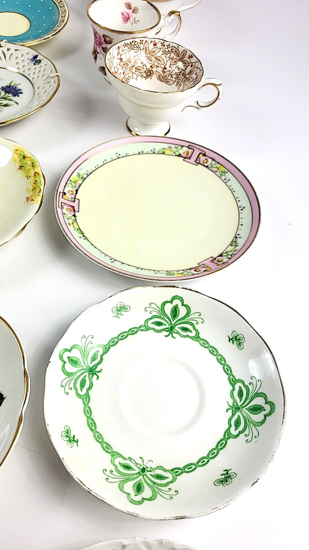Bone China Lot - Mostly From England - Regency Roslyn Aynsley Etc SEE PICS - 4