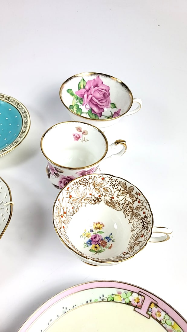 Bone China Lot - Mostly From England - Regency Roslyn Aynsley Etc SEE PICS - 8