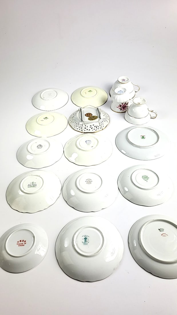 Bone China Lot - Mostly From England - Regency Roslyn Aynsley Etc SEE PICS - 9