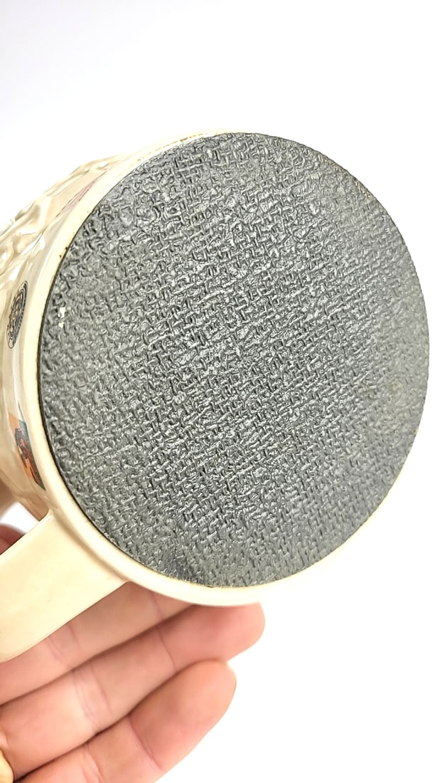 Vintage Starbucks Globe Relief Mug with Lid - Embossed World Map Design, Beige - 6