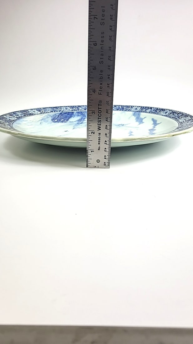 Royal Sphinx Maastricht Holland Delfts Porcelain Plate Blue Windmill Scene Decorative Dutch Style... - 7