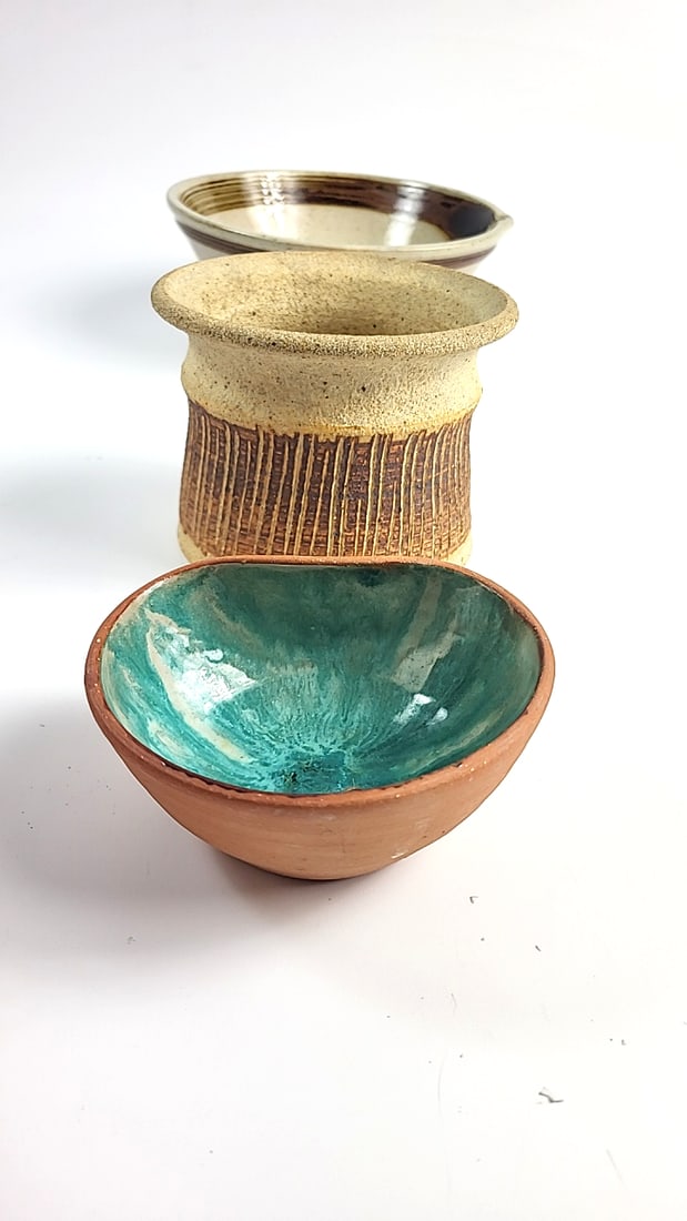 Vintage Ceramic Art Bowl Lot Various Artists ðŸŽ¨ ðŸ‘¨â - 2