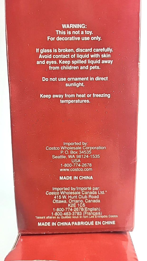 Vintage Kirkland Signature Vellux Glass Waterglobe Ornaments Set of 8 All Unique Brand New Holida... - 11