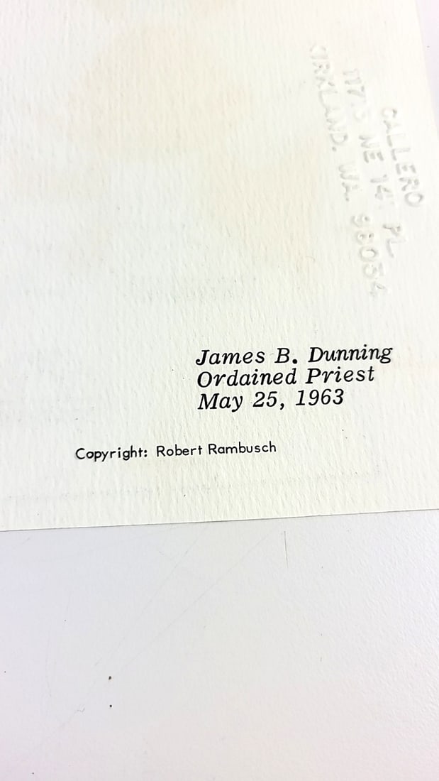 Lot of 100 or so Religious Icon Art Print Card Flyers - Last Supper Style, Orange & Black, Modern... - 3