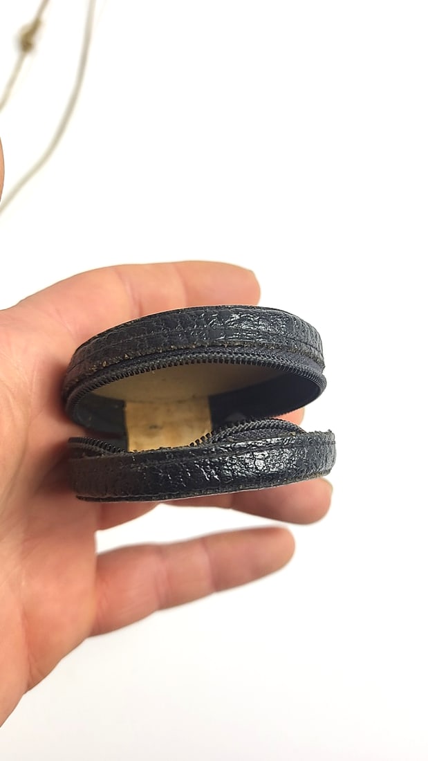 Gichard Germany Altimeter Compass White Face Vintage Collectible Instrument - 4