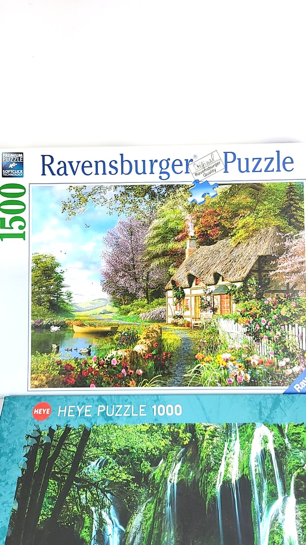 Lot of 5 Ravensburger, Heye, Farm, Eurographics Jigsaw Puzzle Lot - Various Scenic Themes - 6