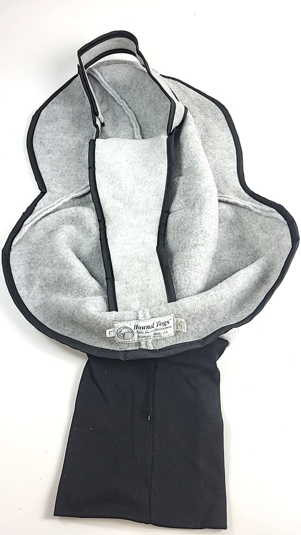 Hound Togs Large Homecoat for Sighthounds 1-GY Gray Coat Burlingame, CA - 4