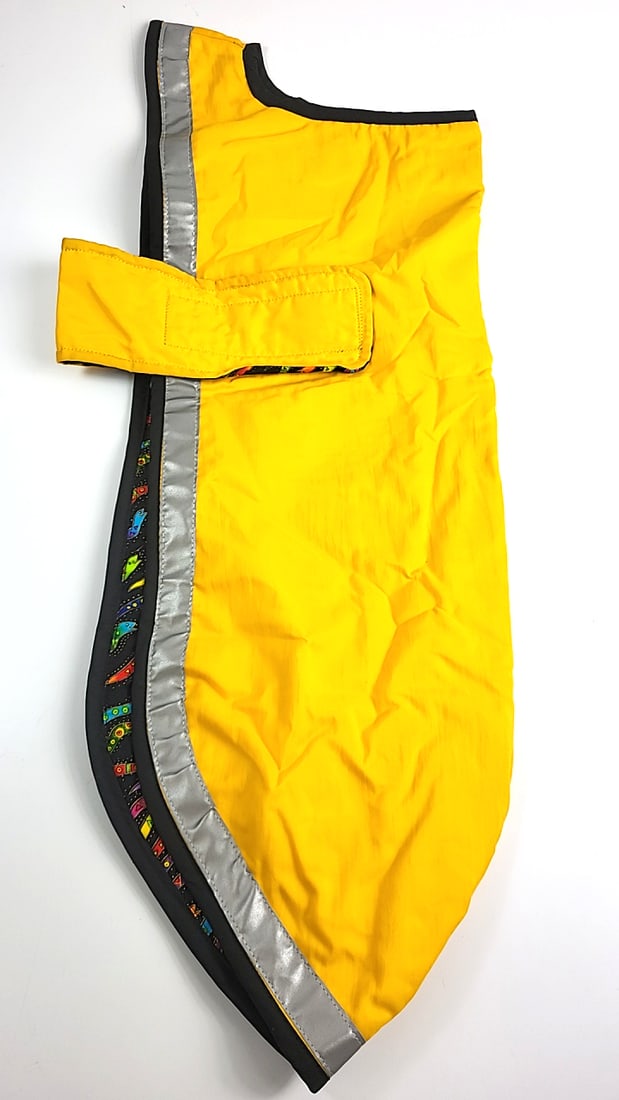 Posh Paw Creations Yellow Reflective Dog Whippet Hound Large City Slicker Coat with Polo Neck, Ve...: This is a general auction of estate goods. All items as as pictured. Local pick up will be on 3/14 at our warehouse in Sodo (3429 Airport Way S) from 10am-1pm. Items not picked up will be subjec