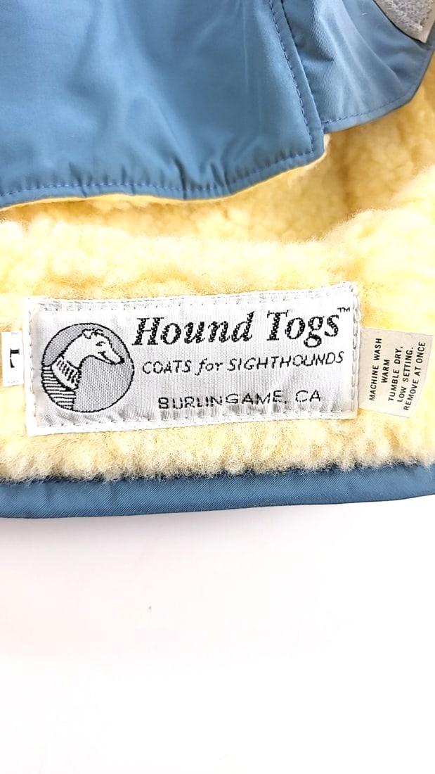 Hound Togs Large Blue City Slicker Coat for Sighthounds Whippets Dogs Burlingame, CA - 5