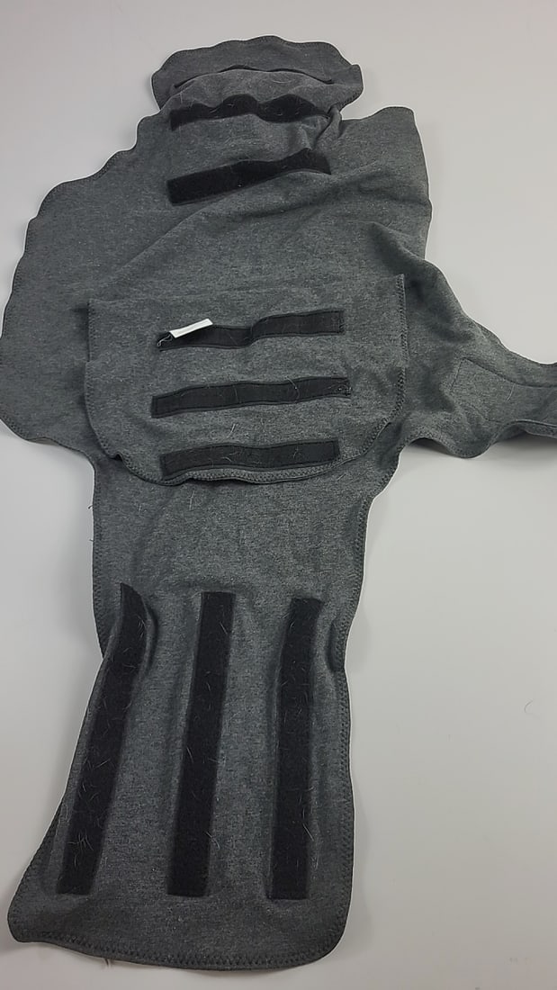 Thundershirt Gray Dog Anxiety Calming Vest Large - Cotton - Polyester - Spandex - 3