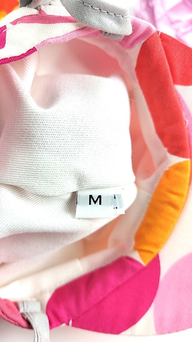 3x Medium Dog Greyhound Whippet Hats - Flame, Pink Satin, Retro Polka Dot- Velcro Closure - Made In - 2