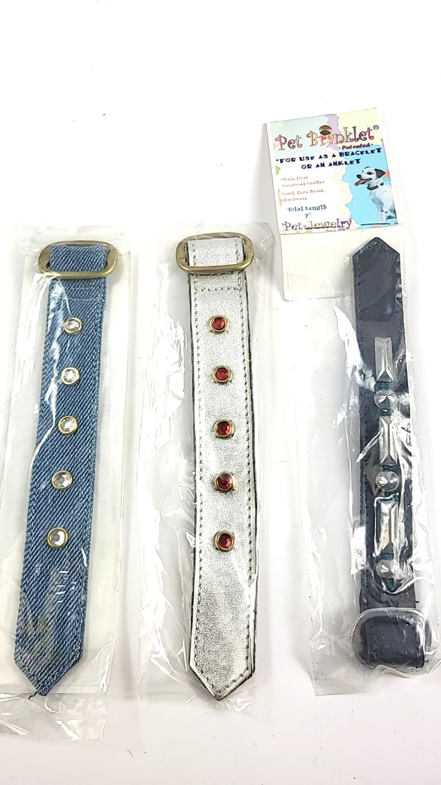 Lot of 3 K-9 Designs by Sharee Sighthound - Greyhound - Whippet Designer Dog Fashions (1 of 6)