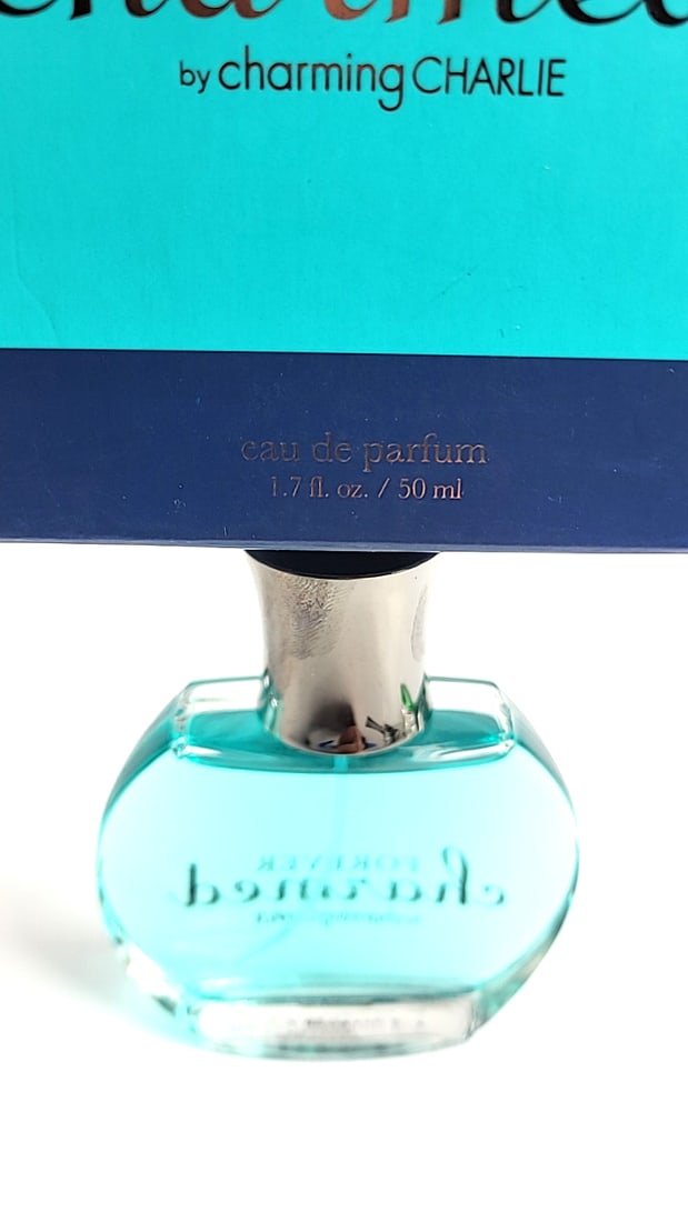 Charming Charlie Forever Charmed Perfume Eau de Parfum Teal Bottle - 2