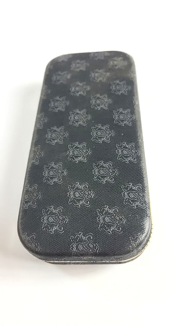 Giorgio Beverly Hills Vintage Eyeglasses with Case Gold Half Rim Almost Rectangular Frames - 16