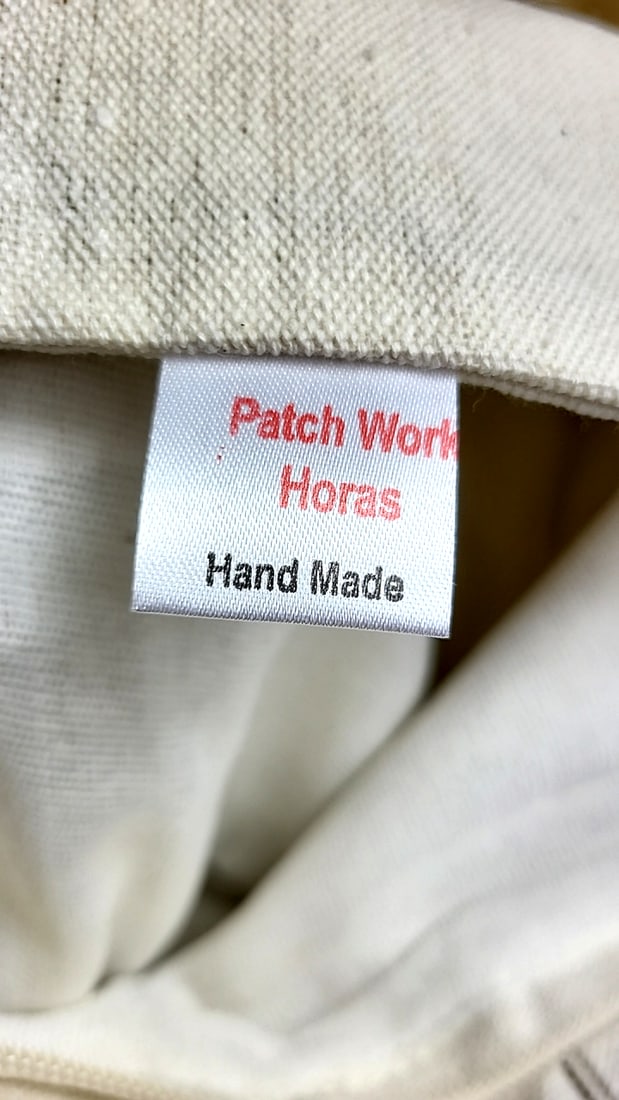 Patch Work Hand Made In Egypt 100% Cotton Tote Bag with Embroidered Camel Design ðŸ& - 6