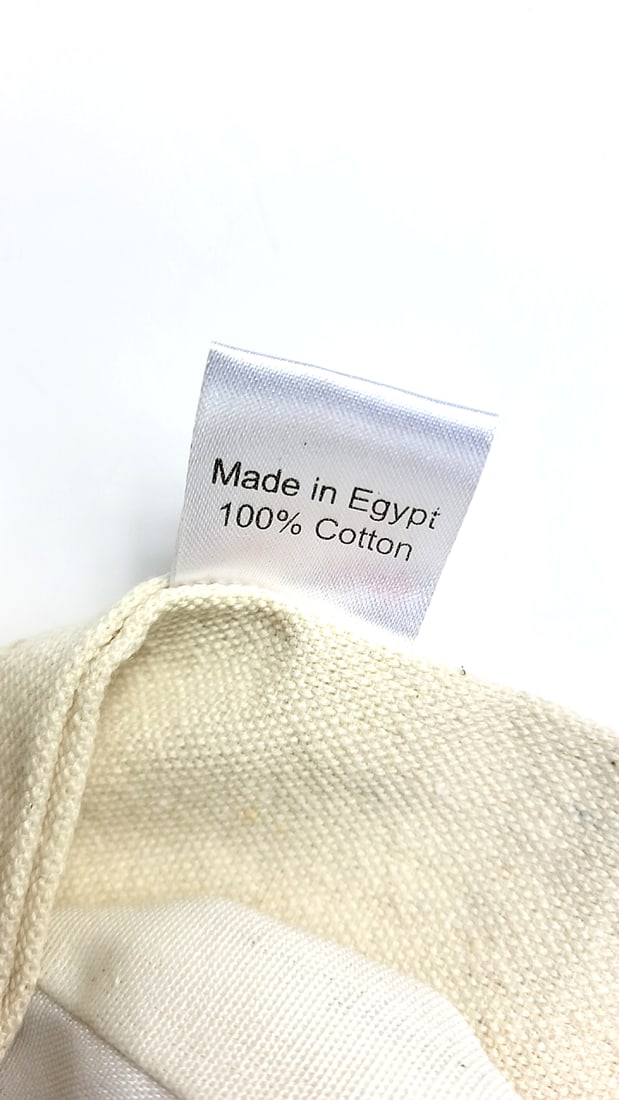 Patch Work Hand Made In Egypt 100% Cotton Tote Bag with Embroidered Whirling Dervish Design - 8