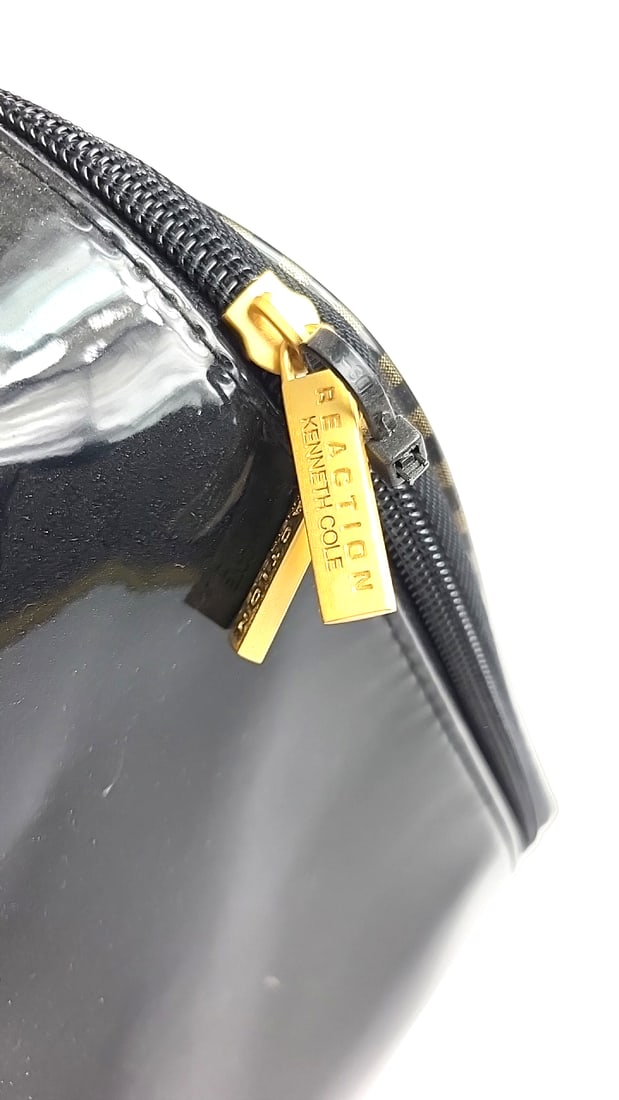 Vintage Kenneth Cole Reaction 15 Piece Travel Set Plaid Pattern - 9