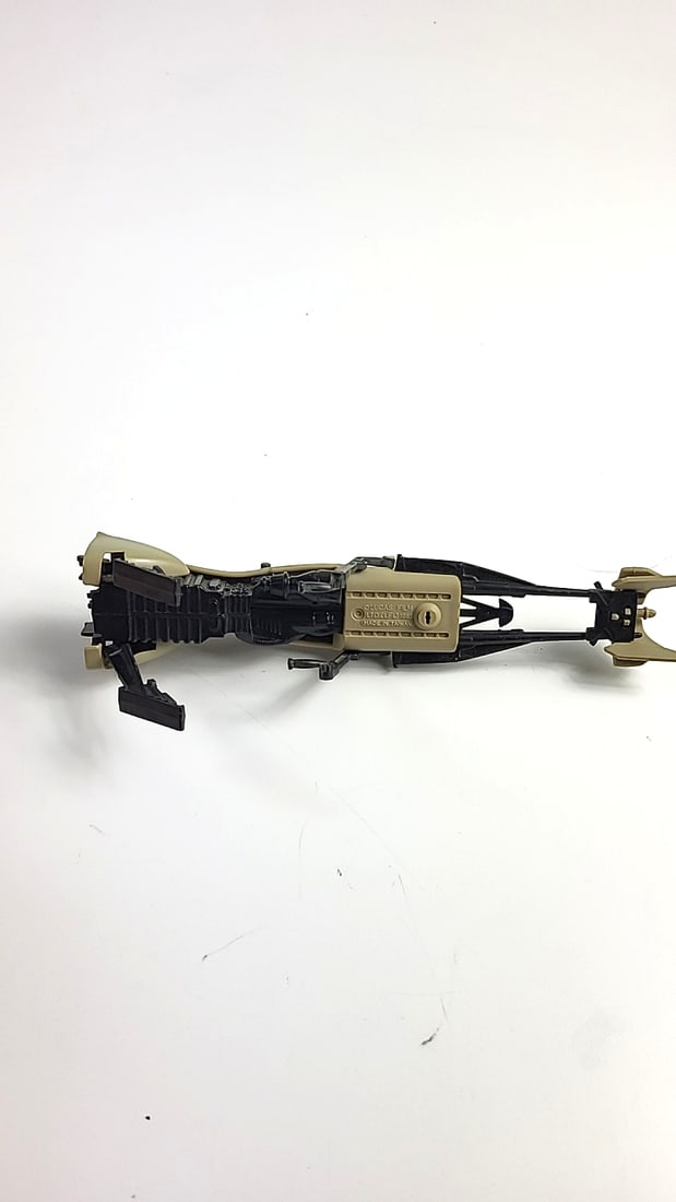 Vintage 1983 Lucas Film Star Wars Speeder Bike Model Toy - Beige & Black - Collectible Sci-Fi Rep... - 3