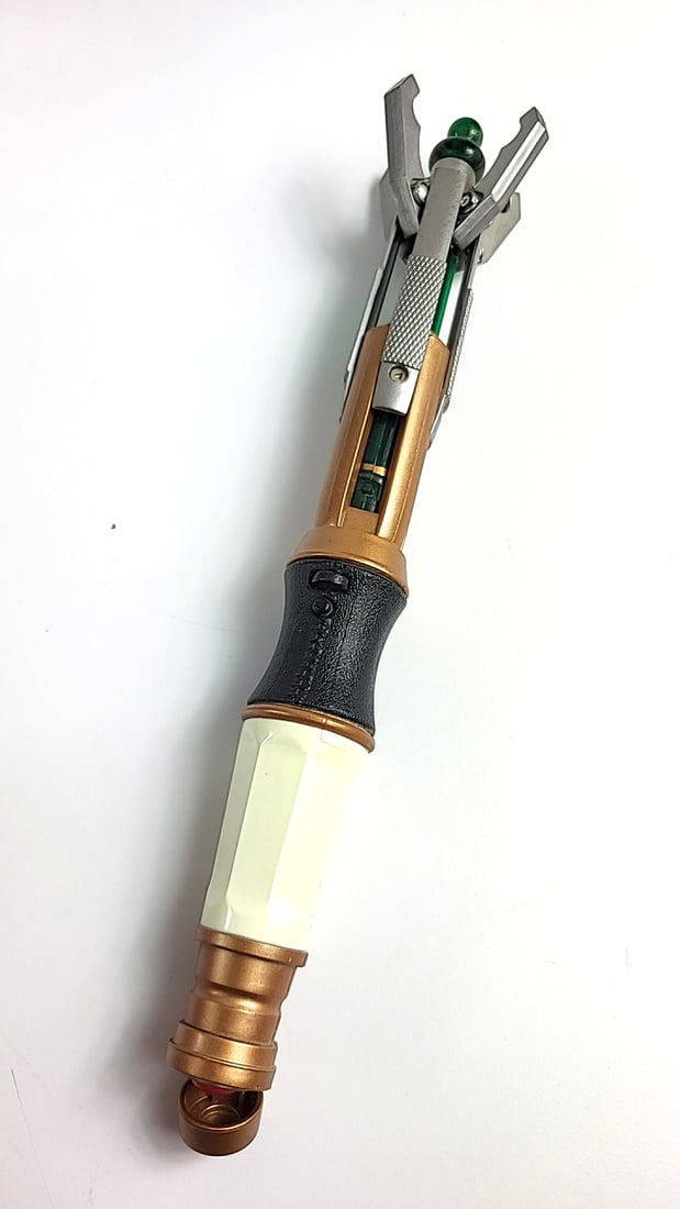 Doctor Who Sonic Screwdriver Toy Prop Replica - Copper White Black Silver Model: This is a general auction of estate goods. All items as as pictured. Local pick up will be on 3/14 at our warehouse in Sodo (3429 Airport Way S) from 10am-1pm. Items not picked up will be subjec