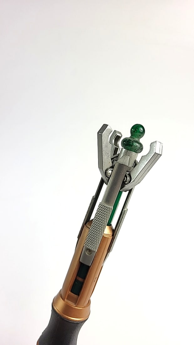 Doctor Who Sonic Screwdriver Toy Prop Replica - Copper White Black Silver Model - 4