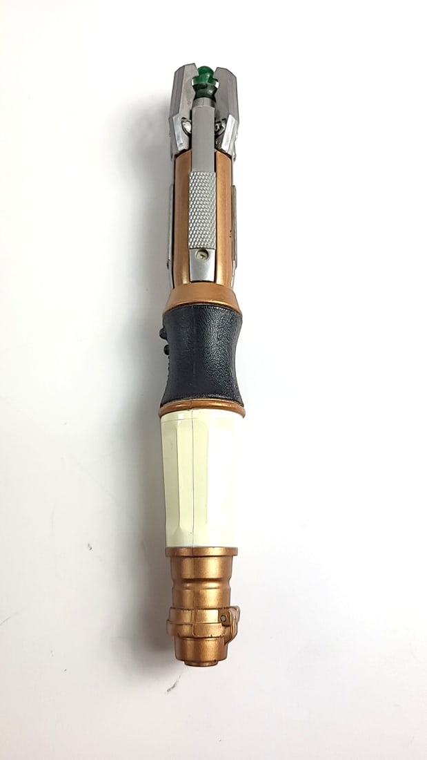 Doctor Who Sonic Screwdriver Toy Prop Replica - Copper White Black Silver Model - 7