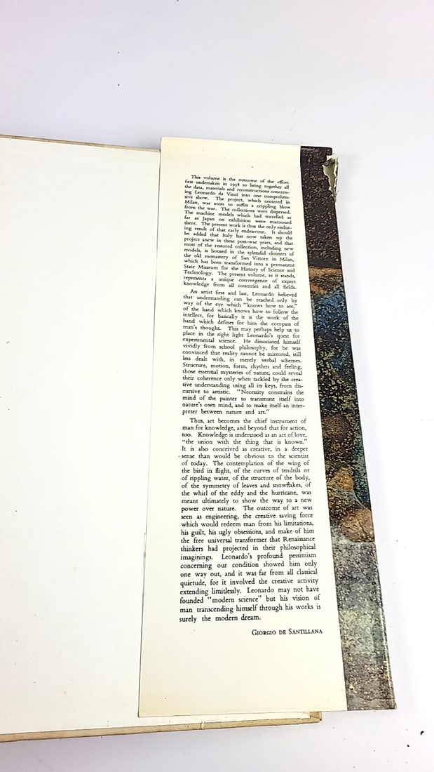 Leonardo Da Vinci Large Art Book 1645 Illustrations Hardcover Complete Works Printed In Japan - 10