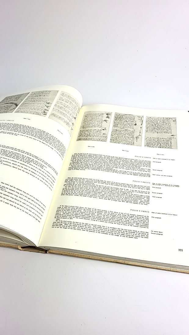 Leonardo Da Vinci Large Art Book 1645 Illustrations Hardcover Complete Works Printed In Japan - 9