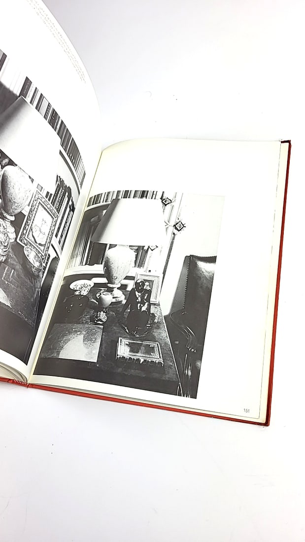 David Hicks on Home Decoration Red Hardcover Book Interior Design Decor 1972 Vintage Edition - 6