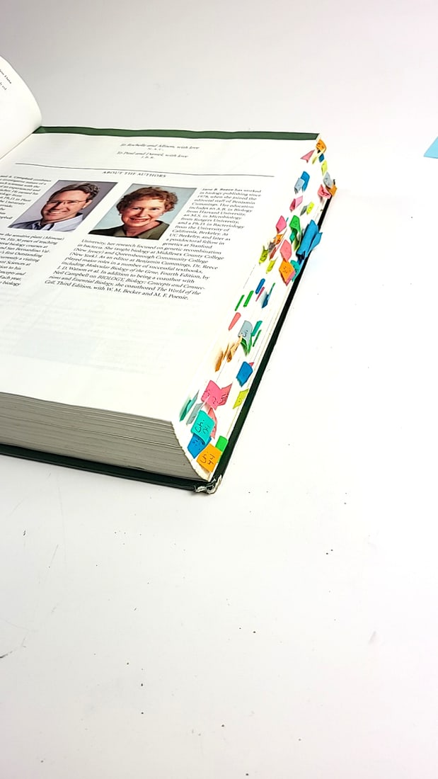 Biology Textbook Sixth Edition Campbell Reece Green Hardcover Science Academic Book - 6