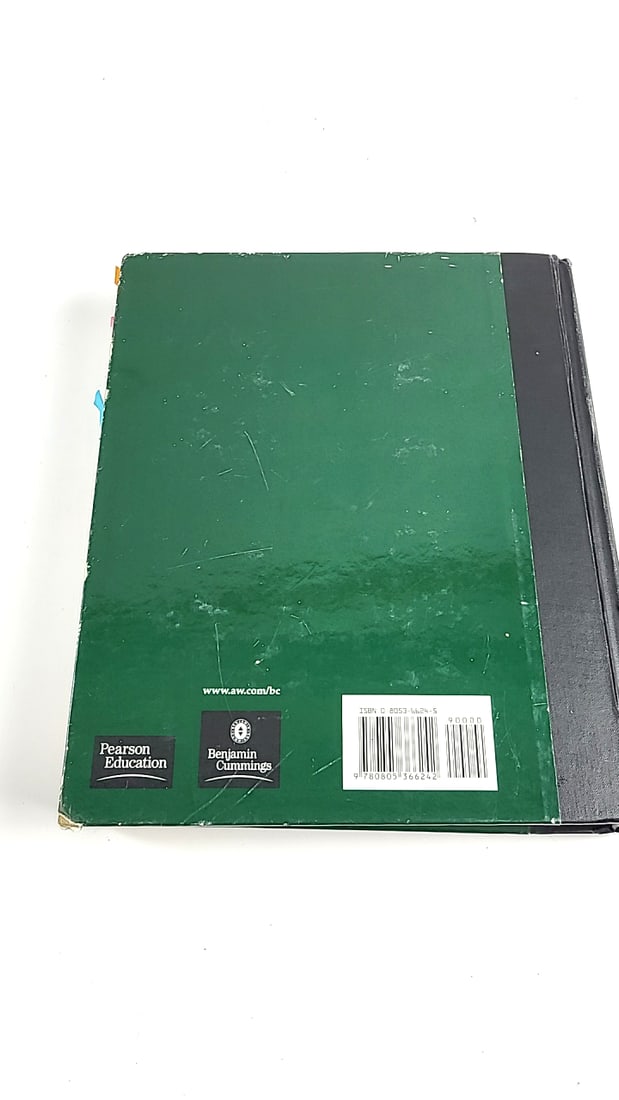 Biology Textbook Sixth Edition Campbell Reece Green Hardcover Science Academic Book - 7