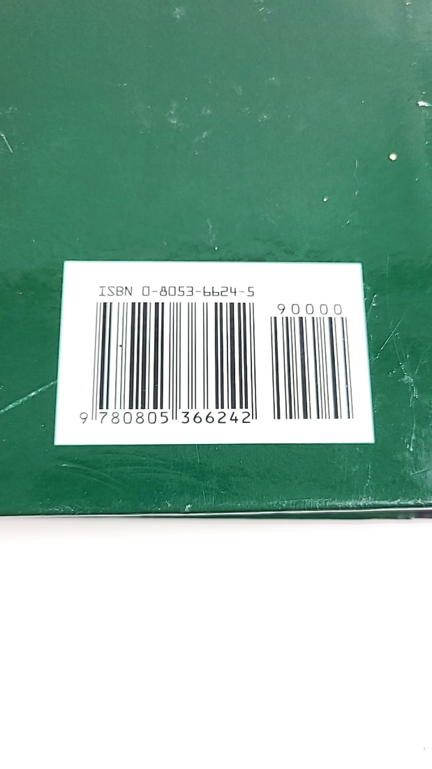 Biology Textbook Sixth Edition Campbell Reece Green Hardcover Science Academic Book - 8