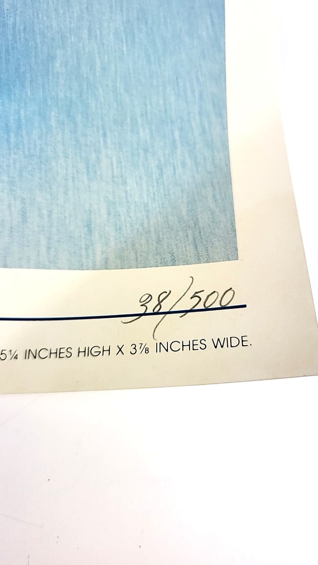 San Diego Museum of Art Poster Blue Gem 38/500 Limited Edition Balboa Topaz - 3