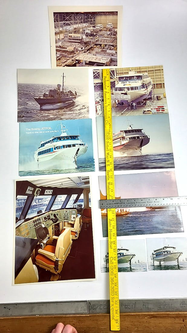 Boeing Jetfoil Photos Collection - Ship Construction, Interiors, and Sea Operations Etc - 10