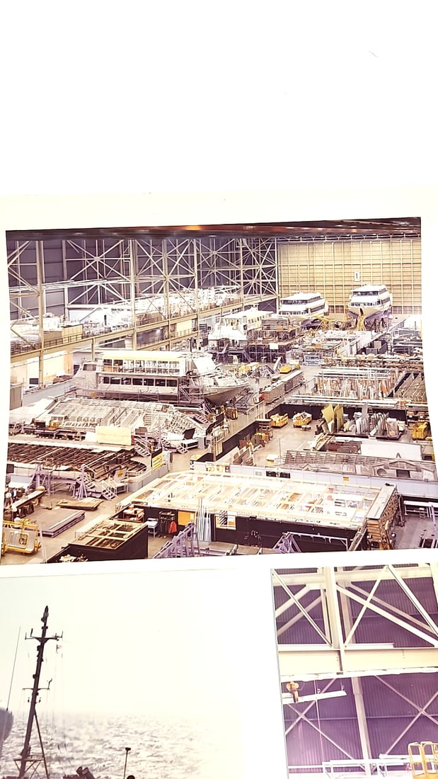 Boeing Jetfoil Photos Collection - Ship Construction, Interiors, and Sea Operations Etc - 2