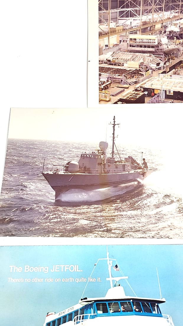 Boeing Jetfoil Photos Collection - Ship Construction, Interiors, and Sea Operations Etc - 3