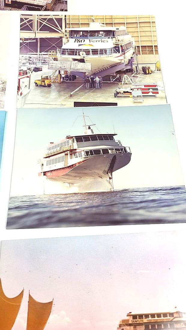 Boeing Jetfoil Photos Collection - Ship Construction, Interiors, and Sea Operations Etc - 6