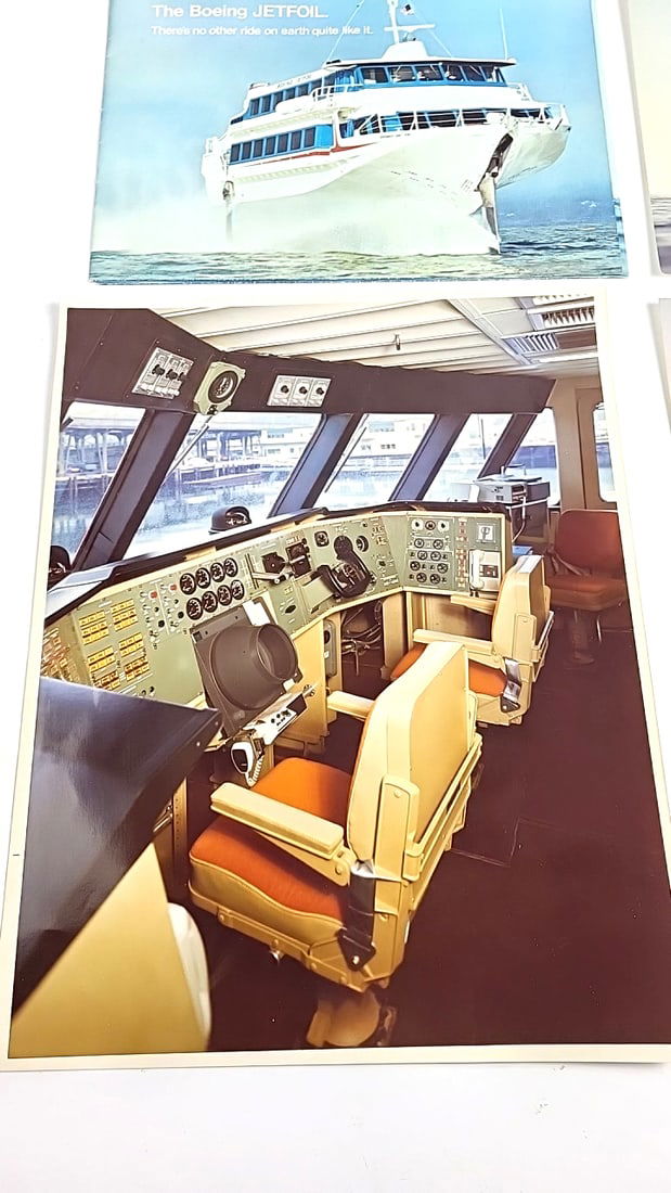 Boeing Jetfoil Photos Collection - Ship Construction, Interiors, and Sea Operations Etc - 8
