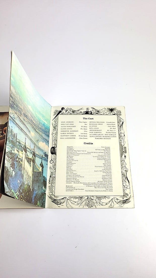 Disney Mary Poppins Book Golden Press Vintage Illustrated Collectible 1964 - 20