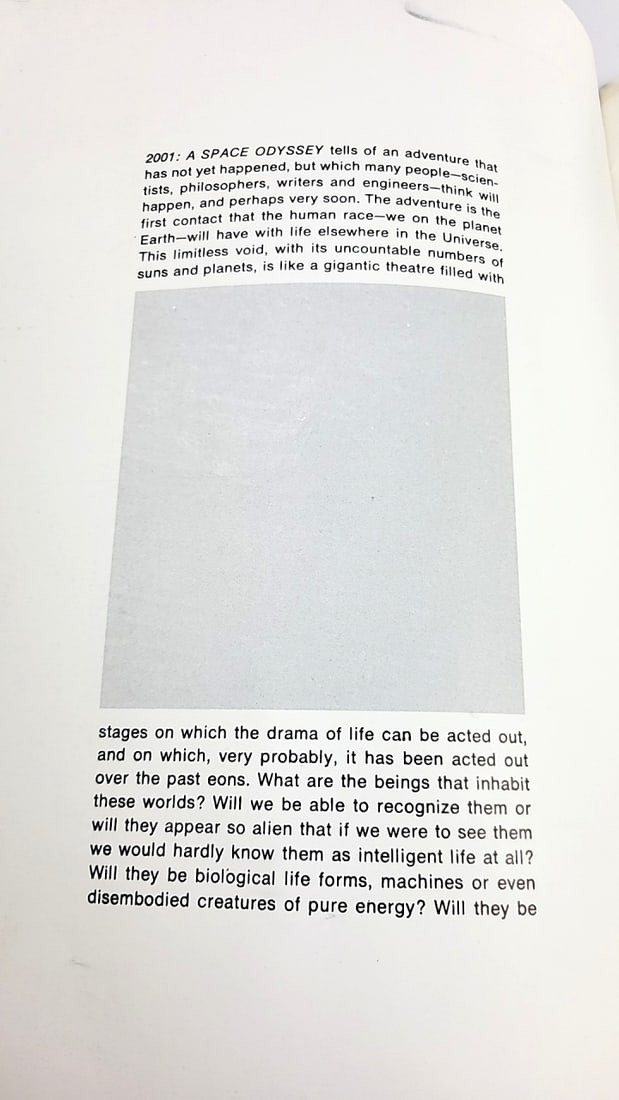 2001 A Space Odyssey Movie Program Booklet Vintage Silver Cover - 5