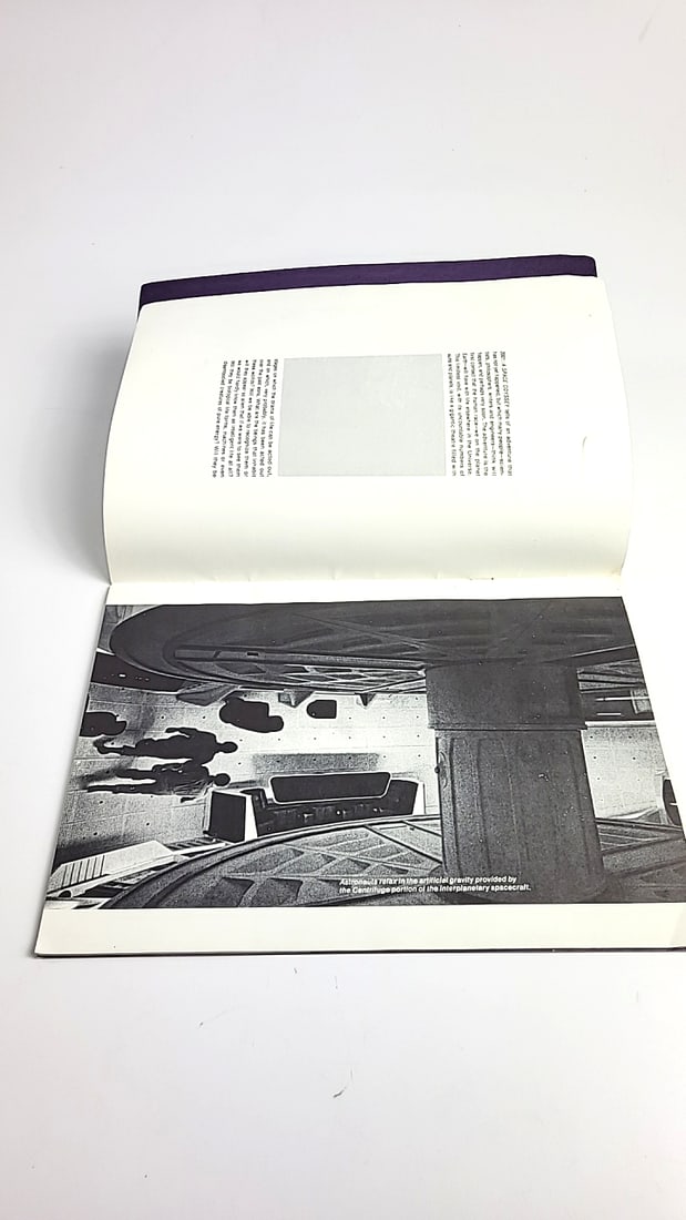 2001 A Space Odyssey Movie Program Booklet Vintage Silver Cover - 6