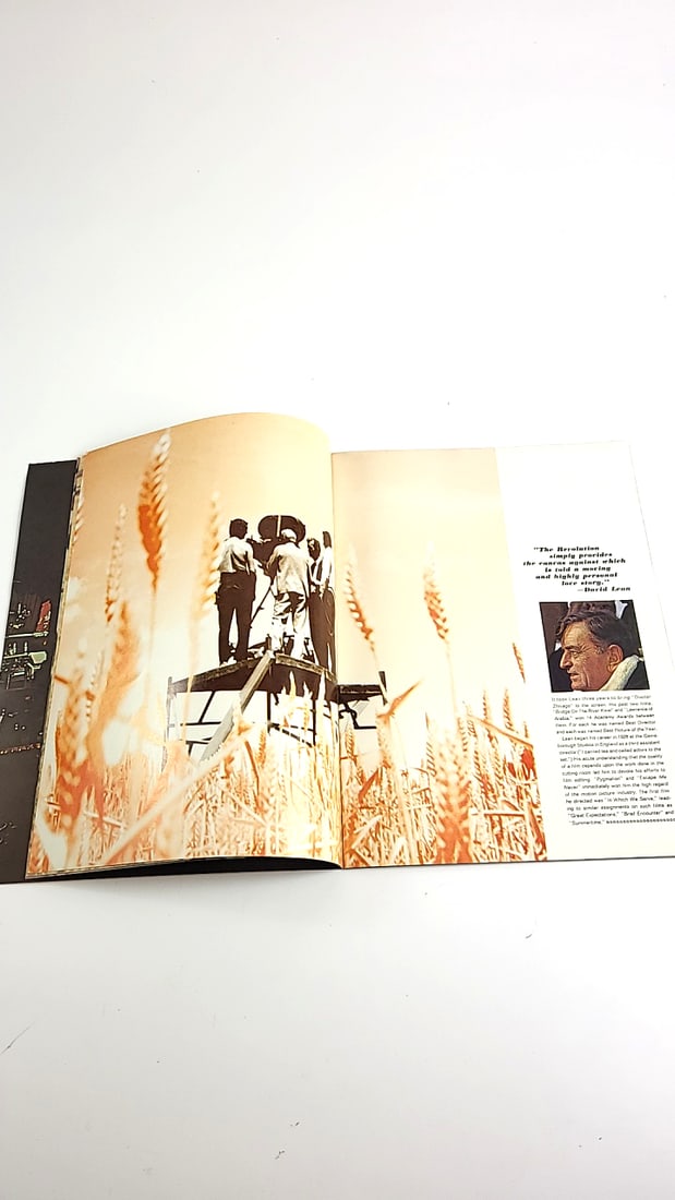 David Lean's Film of Doctor Zhivago Movie Program Booklet, Illustrated Cover - 2