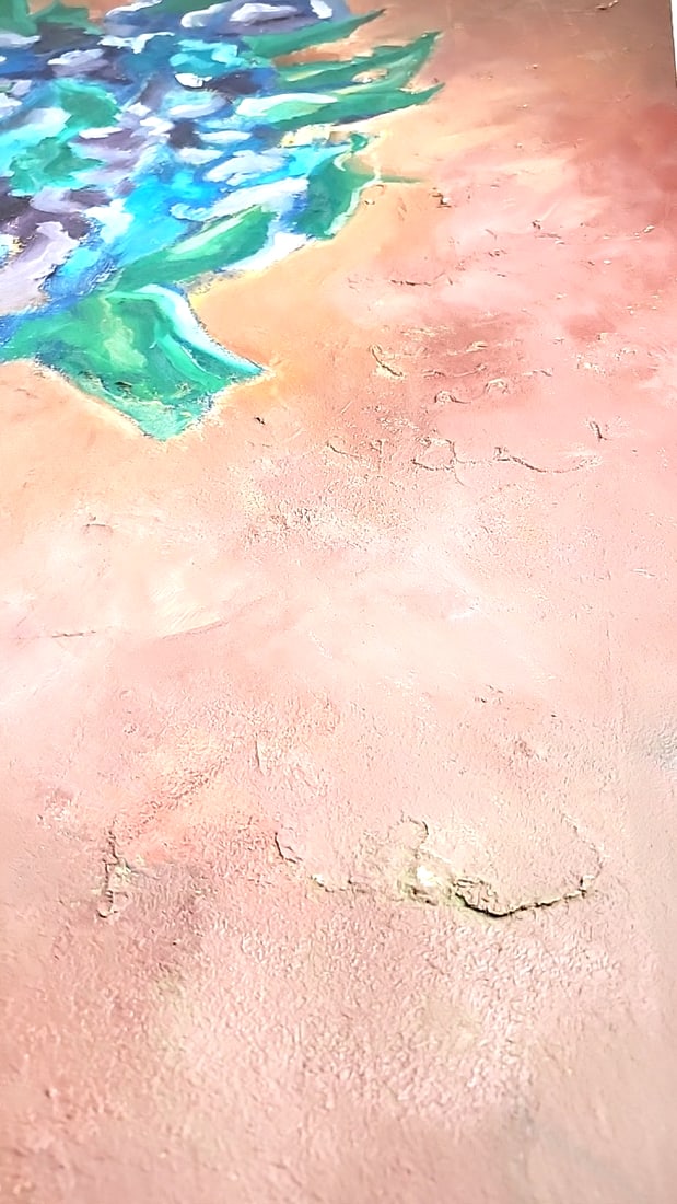 Large Abstract Artwork Painting Textured Oil On Board #2 Signed By George Kosanovic 48" x 34" - 3