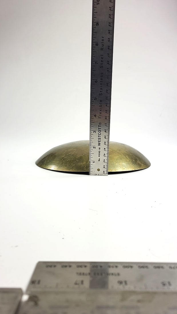 Vintage Brass Decorative 10" Bowl with Dragon ðŸ‰ - Serpent ðŸ - 8