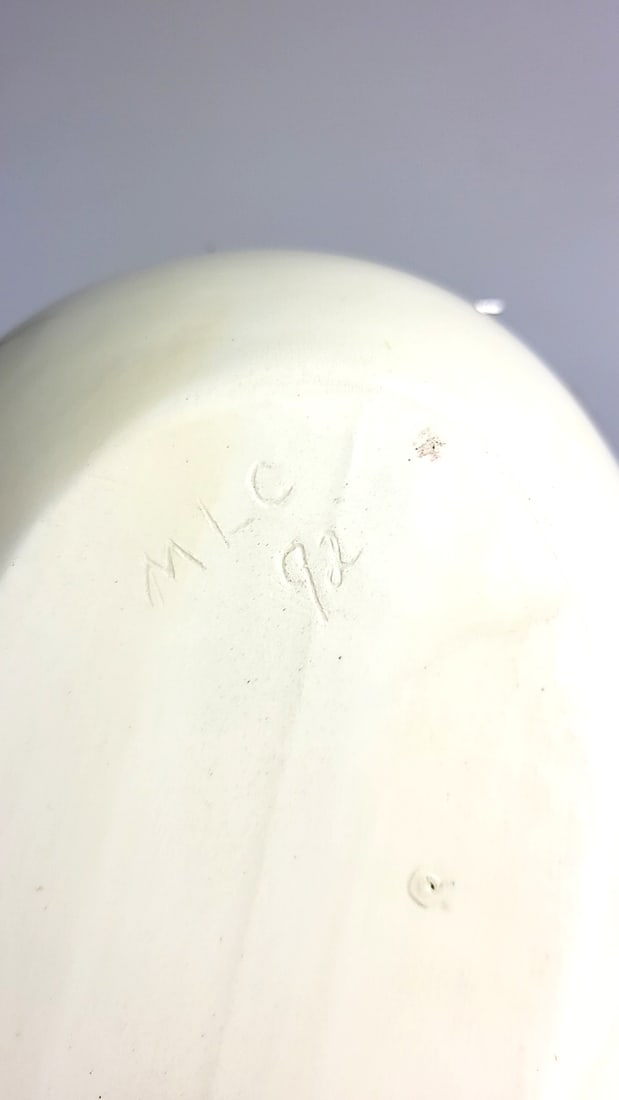 Vintage Ceramic Easter Egg Basket with 10 Unique Ceramic Eggs - Floral Design - Pastel Colors - S... - 7