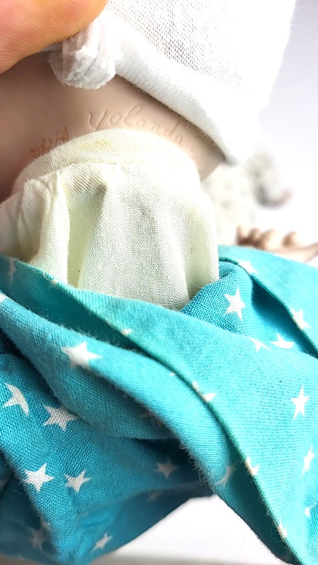 Vintage Yolanda Bella Reborn Baby Doll Twins in Basket with Outfits - Plastic / Sand Pellet Plush... - 3