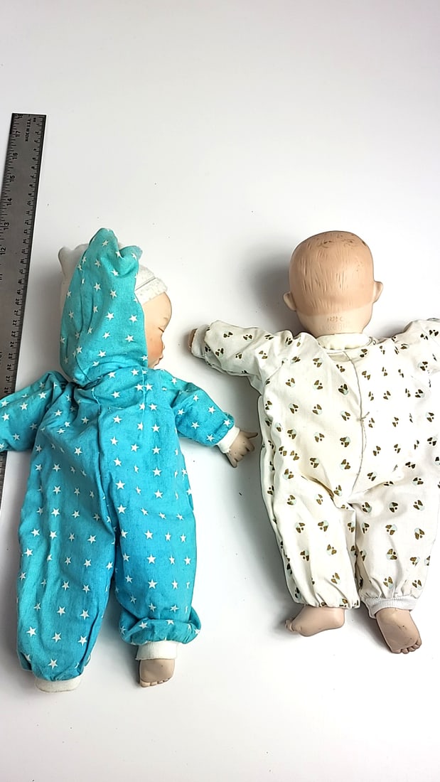 Vintage Yolanda Bella Reborn Baby Doll Twins in Basket with Outfits - Plastic / Sand Pellet Plush... - 6